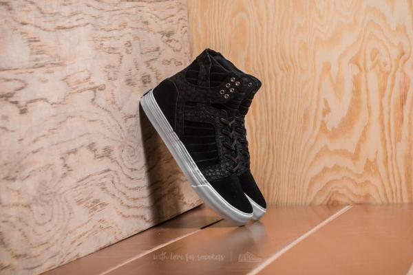 Supra Skytop Black Cayman