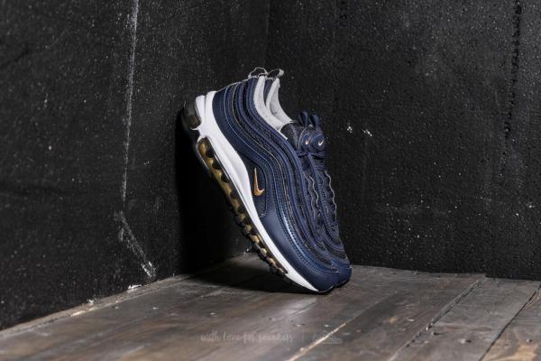Nike Air Max 97 (GS) Midnight Navy/ Metallic Gold