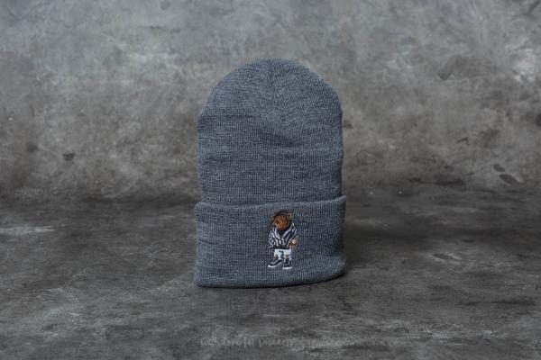 Cayler & Sons Purple Swag Old School Beanie Dark Grey Heather