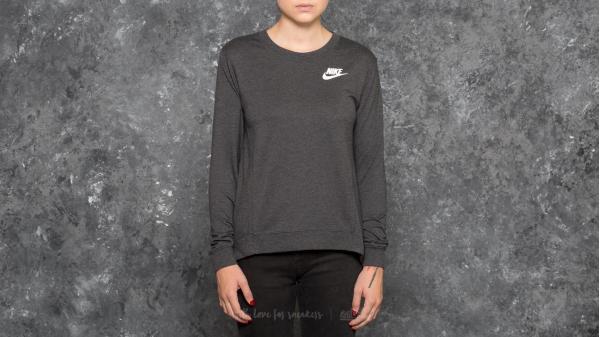 Nike Sportswear Gym CLC Crew Black Heather/ Sail