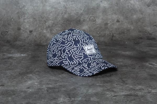 Herschel Supply Co. Sylas Cap Peacoat Keith Haring