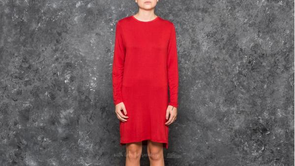 Wemoto Pilar Dress Berry Red