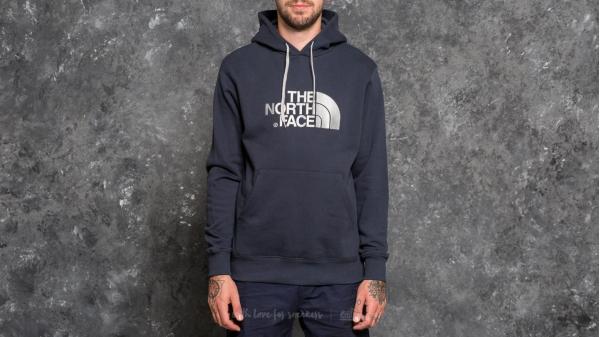 The North Face Drew Peak Pullover Hoodie Urban Navy/ High Rise Grey