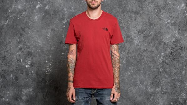 The North Face Shortsleeve Simple Do Tee Cardinal Red