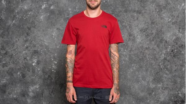The North Face Shortsleeve Red Box Tee Cardinal Red