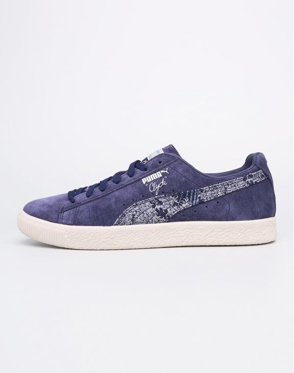 Sneakers - tenisky Puma Clyde Marine FM Peacoat