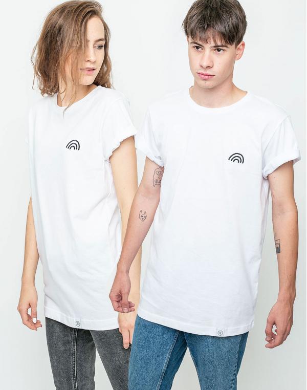 Freshlabels FL x Duhovka Duha bílá L