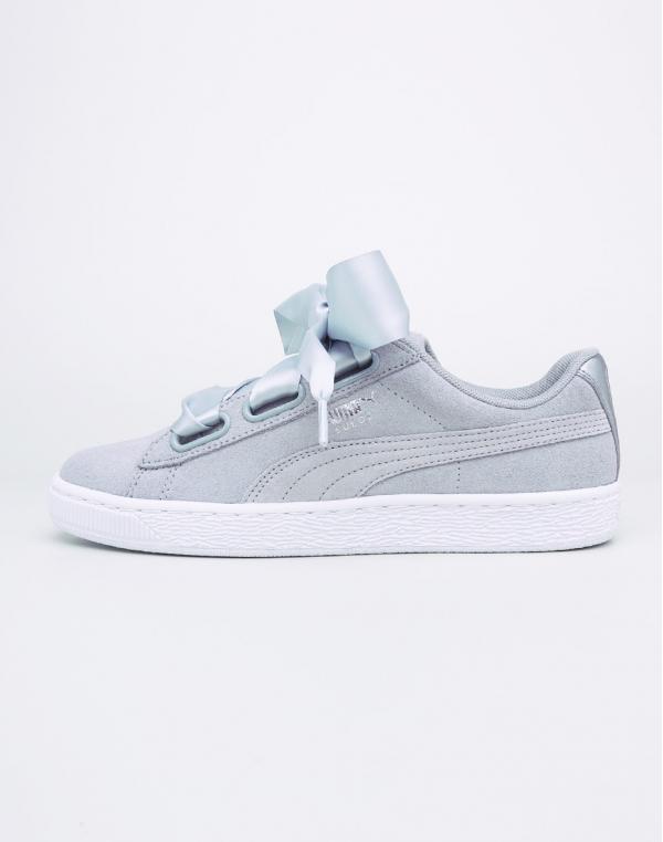 Sneakers - tenisky Puma Suede Heart Safari Quarry - Quarry