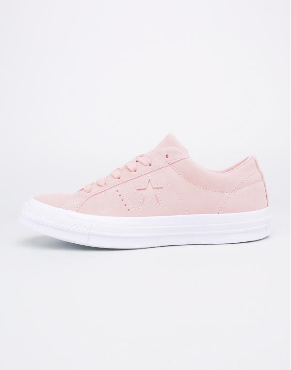Sneakers - tenisky Converse One Star Dust Pink/Dust Pink/White