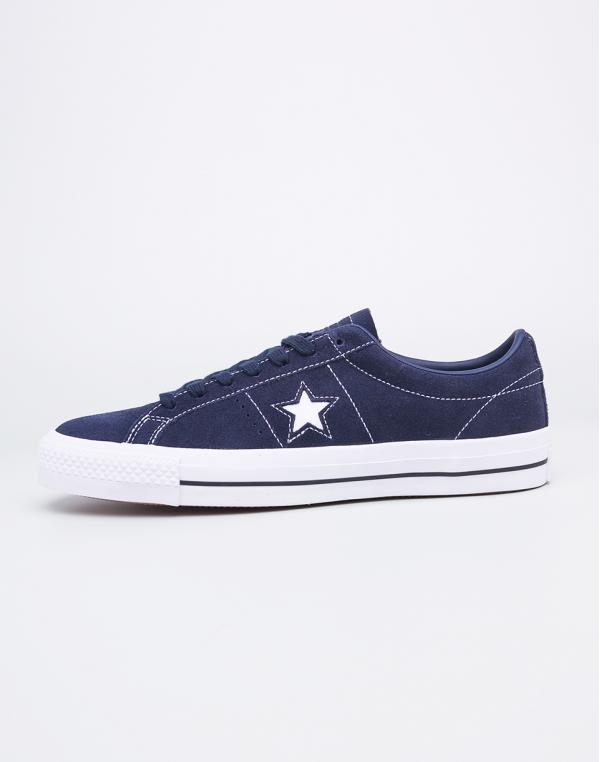 Converse One Star Pro Obsidian/Obsidian/White 44
