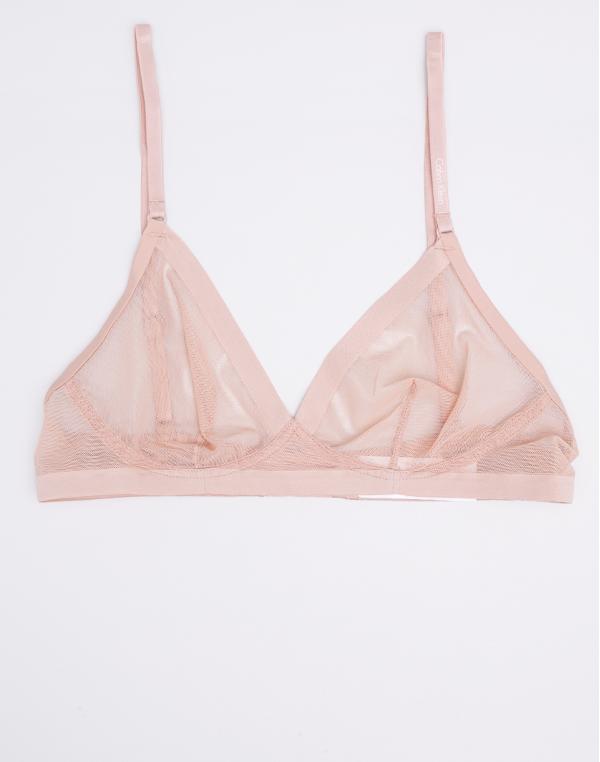 Podprsenka Calvin Klein Triangle Unlined Bare