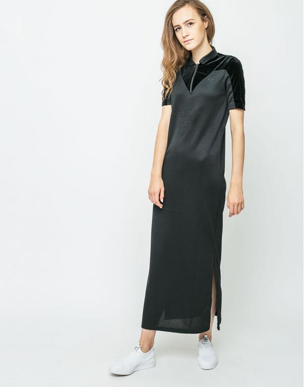 adidas Originals VV Long Tee Dress Black 38