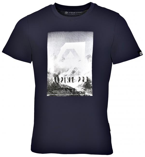 ALPINE PRO ABIC 4 MODRÁ / TYRKYSOVĚ MODRÁ Pánské Triko S
