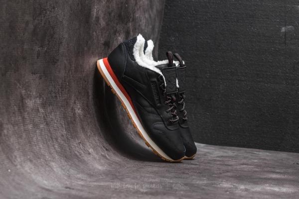 Reebok Classic Leather Arctic Black/ Burnt Amber/ Chalk-Gum