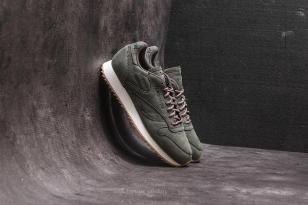 Reebok Classic Leather Ripple WP Hunter Green/ Urban Grey