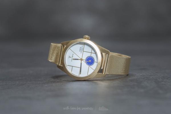 TRIWA Dixie Aska Gold Mesh Super Slim