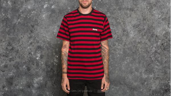 Stüssy Baron Stripe Jersey Red