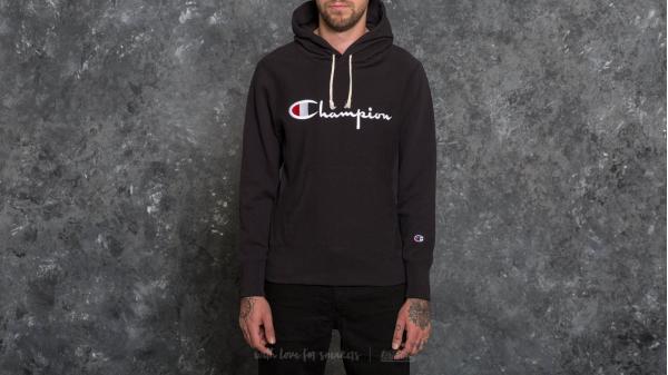 Champion Hooded Sweatshirt Black