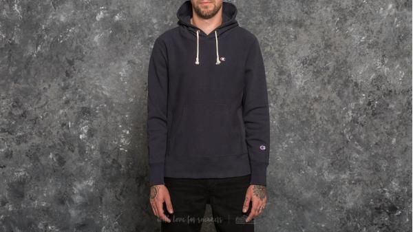 Champion Hooded Sweatshirt Navy