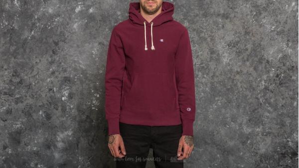 Champion Hooded Sweatshirt Burgundy
