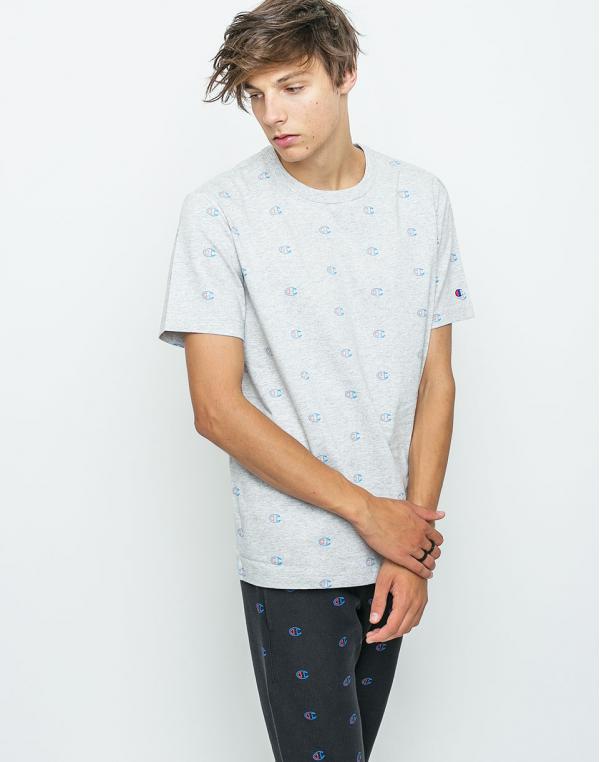 Logo tee Champion Crewneck T-Shirt Loxgm