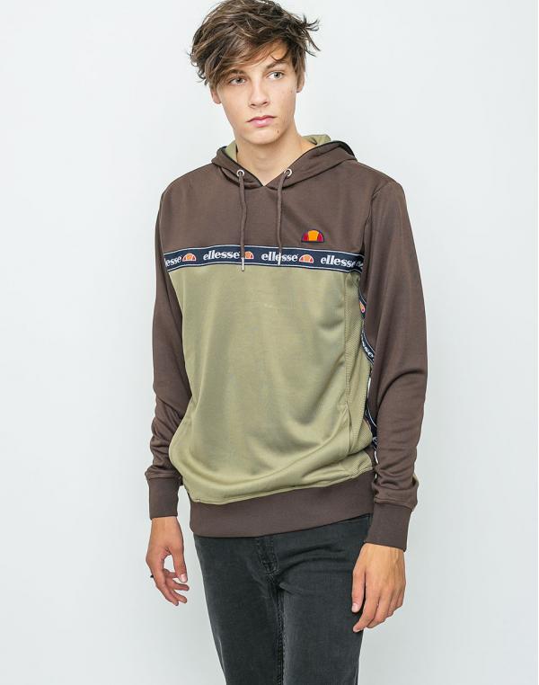 Mikina Ellesse Ottey Chocolate Brown / Mermaid