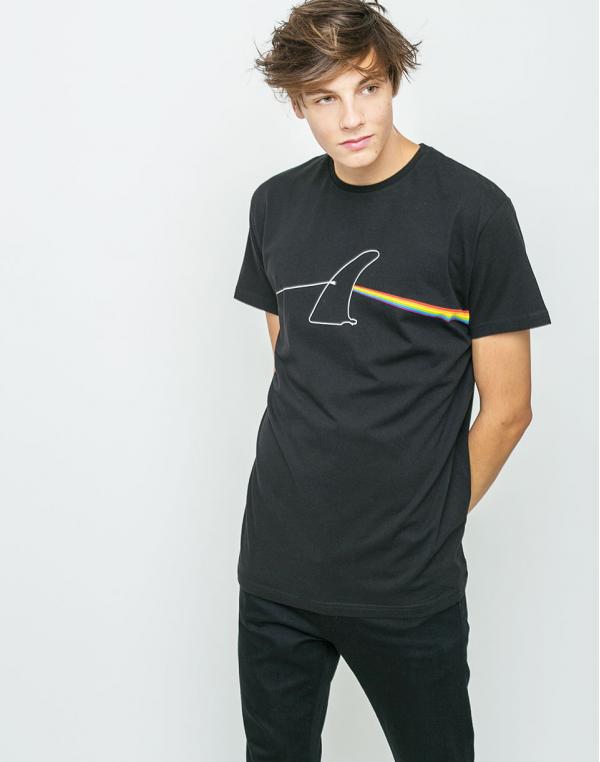 Triko Loreak Dark Side Of The Fin Black