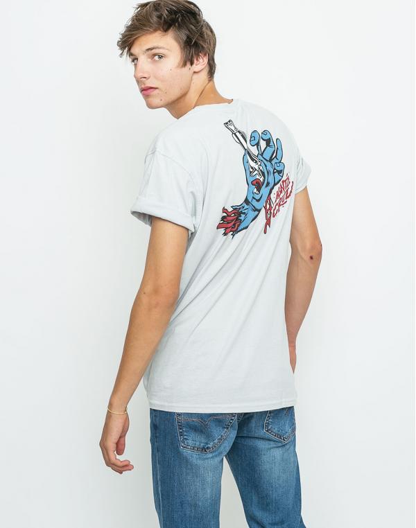 Logo tee Santa Cruz Stabbed Hand Asphalt