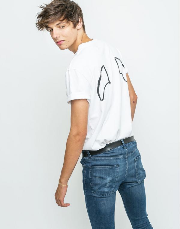 Loreak Twin Fin white L