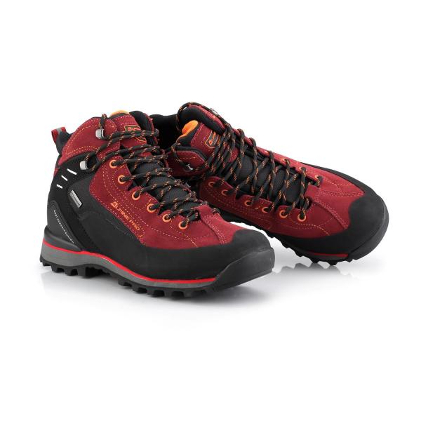 ALPINE PRO KOSUM ORANŽOVÁ / ČERVENÁ Unisex Obuv outdoor 46