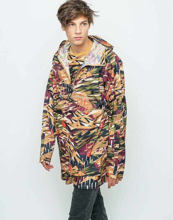Puma Naturel Windbreaker Apple Cinnamon - Naturel AOP XL