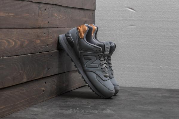 New Balance 574 Grey/ Gold