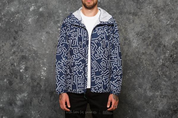 Herschel Supply Co. Voyage Wind Jacket Peacoat Keith Haring