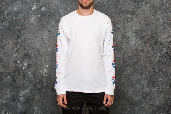 SWEET SKTBS Sweet Pepsi Cuff Longsleeve Tee White
