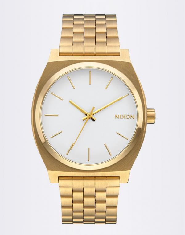Nixon Time Teller Gold / White