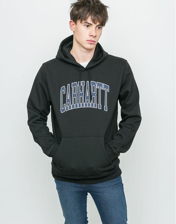 Mikina Carhartt WIP Hooded Division black
