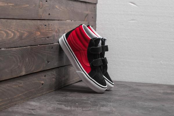 Vans SK8-Mid Reissue (2-Tone) Black/ Racing Red