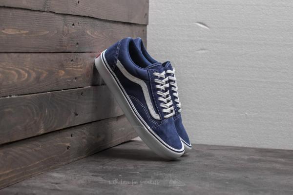 Vans Old Skool Lite (Suede/ Canvas) Blue Depths
