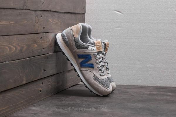 New Balance 574 Grey/ Blue/ White