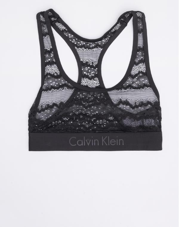 Podprsenka Calvin Klein Bralette Unlined Black