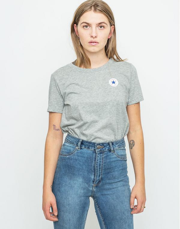 Logo tee Converse Left Chest Vintage Grey Heather