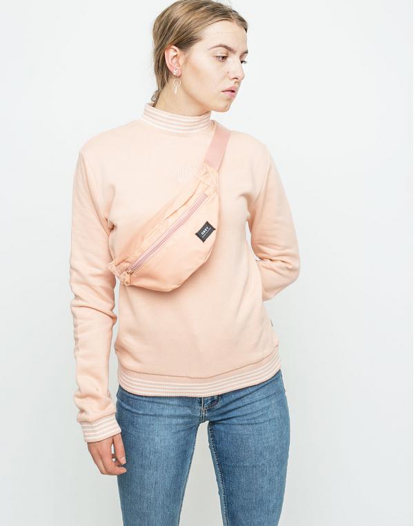 Mikina Obey Quinn Mock Fawn