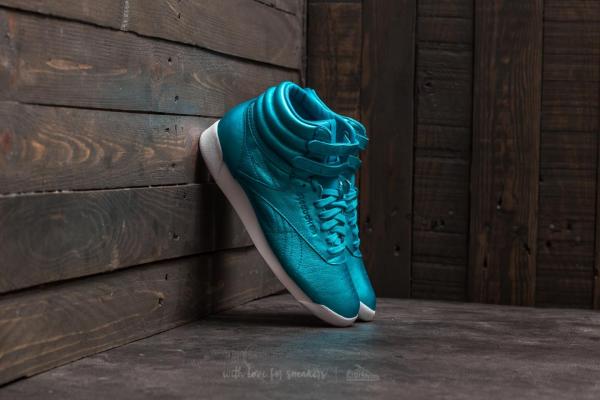 Reebok F/S Hi Metallic Feather Blue/ White