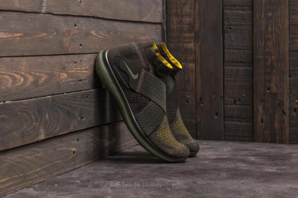 Nike Free Run Motion Flyknit 2017 Sequoia/ Medium Olive
