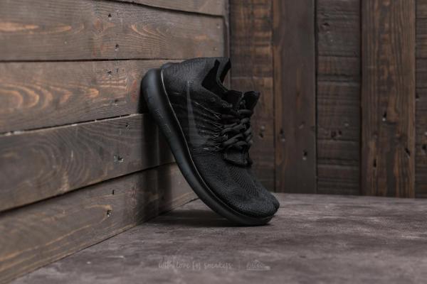 Nike Wmns Free Run Flyknit 2017 Black/ Anthracite