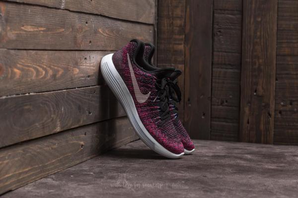 Nike Wmns Lunarepic Low Flyknit 2 Black/ Metallic Silver