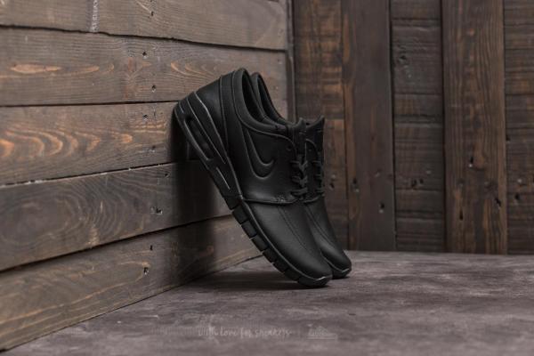 Nike Stefan Janoski Max L Black/ Black-Metalic Pewter