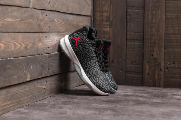 Jordan B. Fly  BG Wolf Grey/ Gym Red-Black-White