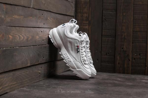 FILA Disruptor Low Wmn White
