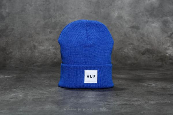 HUF Box Logo Beanie Royal